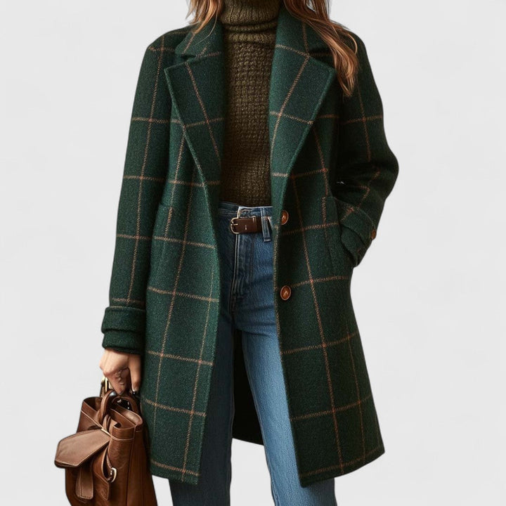 Giulia – Cappotto classico a quadri