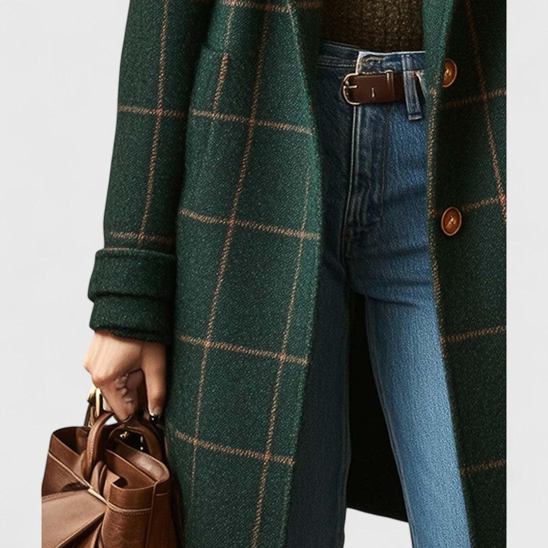 Giulia – Cappotto classico a quadri