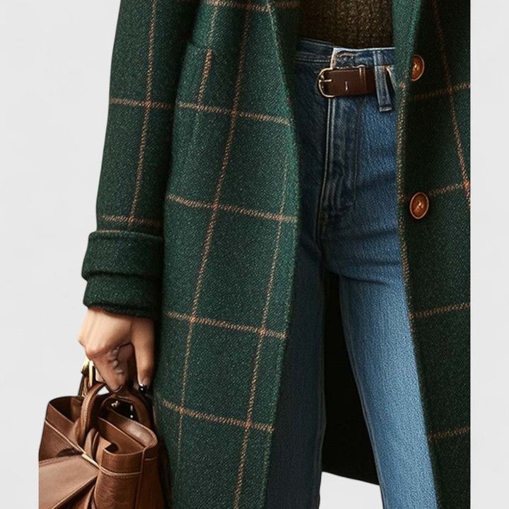 Giulia – Cappotto classico a quadri